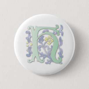 Fleur-de-lis H Monogram Knapp
