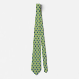 Fleur-de-lis Heraldic Moss Grönt Two-sided Slips