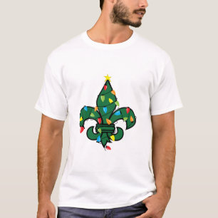Fleur De Lis jul T Shirt