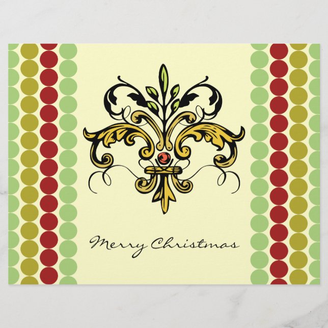 Fleur de lis Julafton (Framsida)