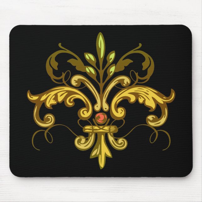 Fleur de lis Julafton Musmatta (Framsidan)