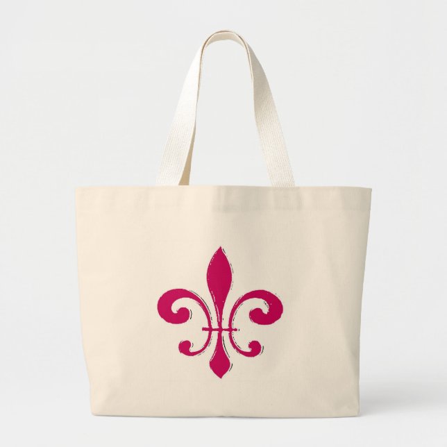 Fleur De Lis Jumbo Tygkasse (Framsidan)