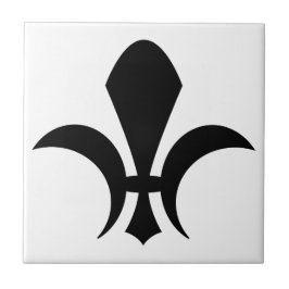 Fleur-De-Lis Kakelplatta