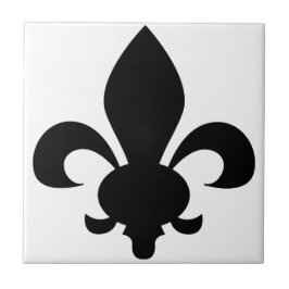Fleur-De-Lis Kakelplatta