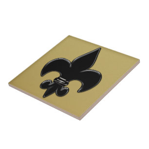 Fleur De Lis Kakelplatta