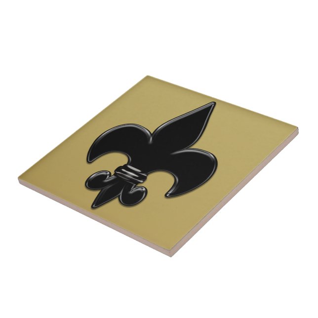 Fleur De Lis Kakelplatta (Sidan)