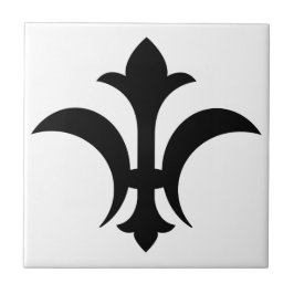 Fleur-De-Lis Kakelplatta