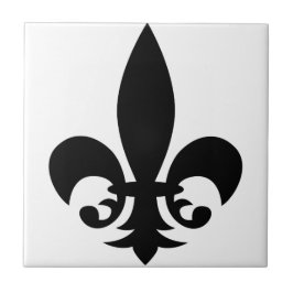 Fleur-De-Lis Kakelplatta