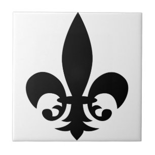 Fleur-De-Lis Kakelplatta
