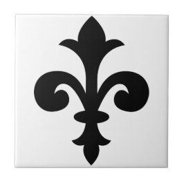 Fleur-De-Lis Kakelplatta