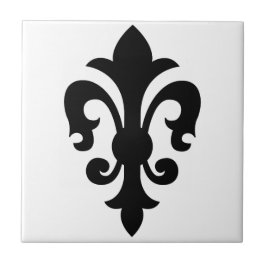 Fleur-De-Lis Kakelplatta