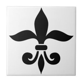 Fleur-De-Lis Kakelplatta