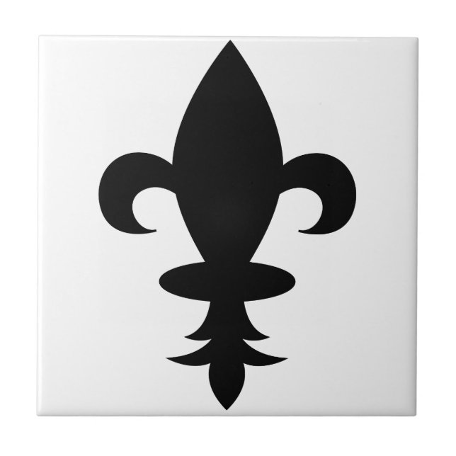 Fleur-De-Lis Kakelplatta (Framsidan)