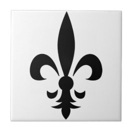 Fleur-De-Lis Kakelplatta