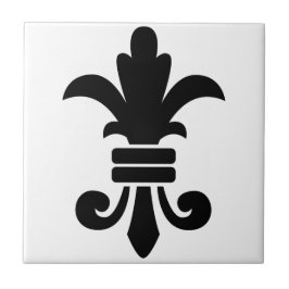 Fleur-De-Lis Kakelplatta