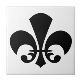 Fleur-De-Lis Kakelplatta