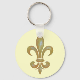 Fleur De Lis Keychain Nyckelring