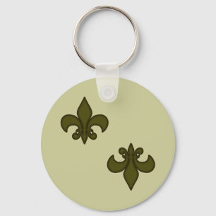 Fleur de Lis Keychain Nyckelring