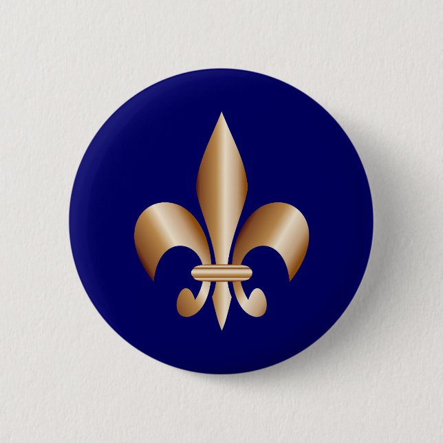 Fleur de lis knapp (Framsida)