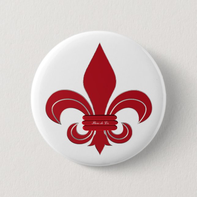 Fleur de Lis Knapp (Framsida)