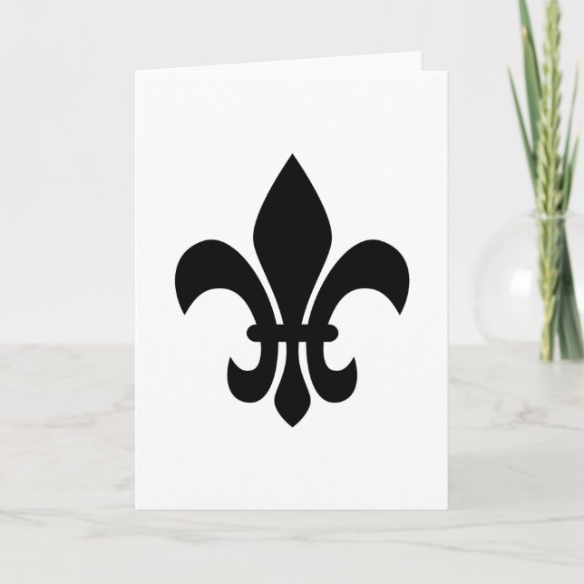Fleur de Lis Kort (Framsida)