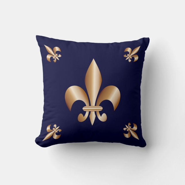 Fleur de lis kudde (Framsida)