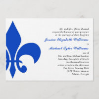 Fleur de Lis | kungliga blått