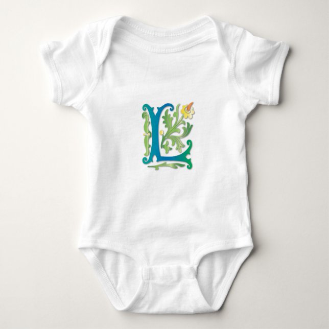 Fleur-de-lis L Monogram T-shirt (Framsida)