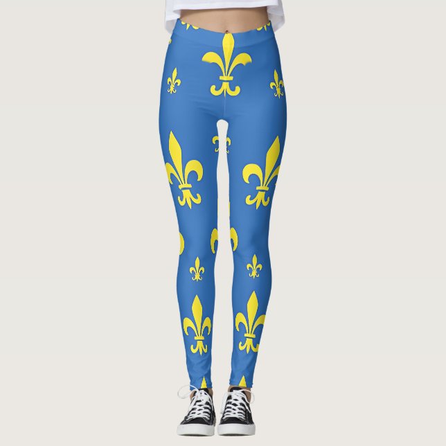 Fleur de Lis Leggings (Framsida)