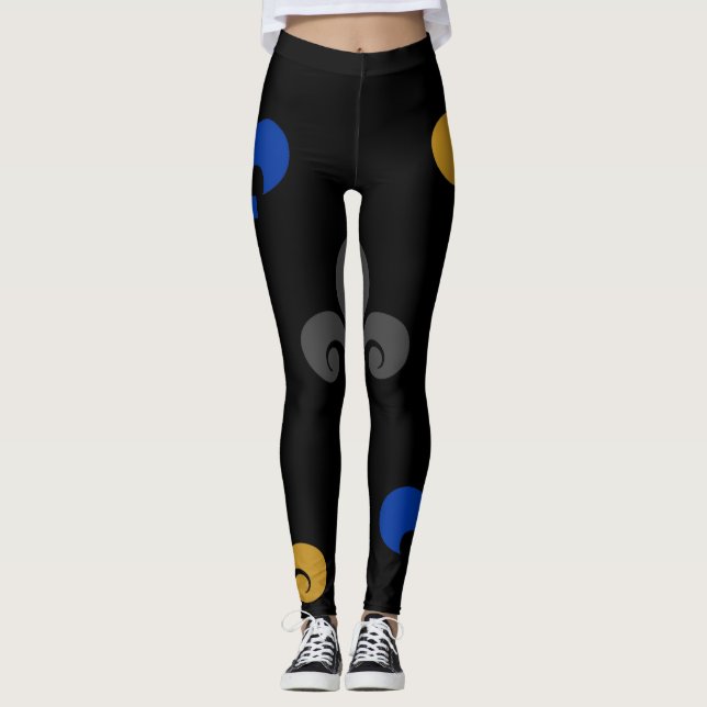 Fleur-de-lis Leggings (Framsida)