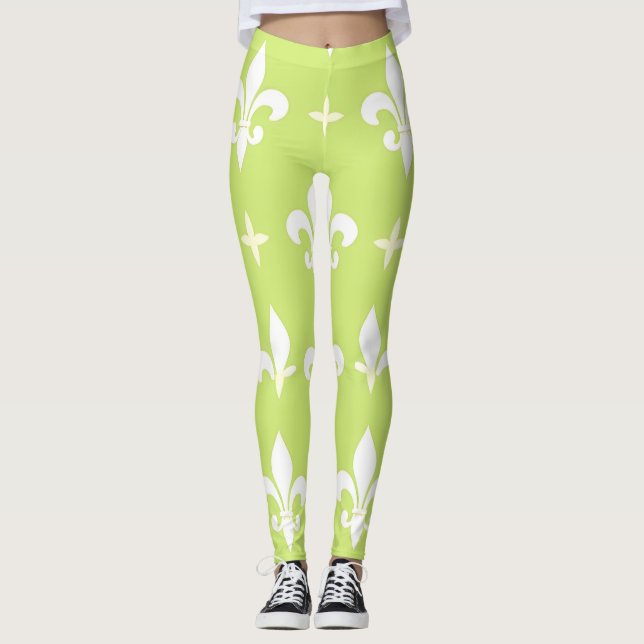 Fleur de Lis Leggings (Framsida)
