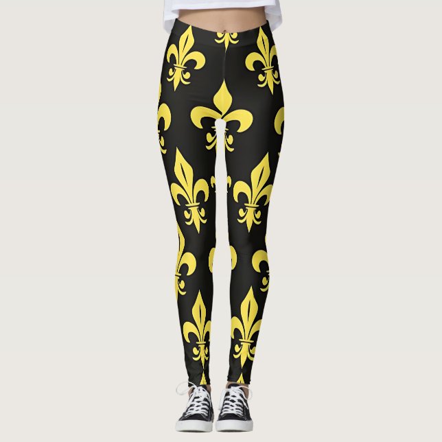 Fleur de Lis Leggings (Framsida)