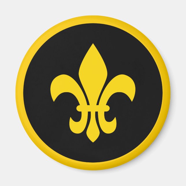 Fleur de Lis Magnet (Framsidan)