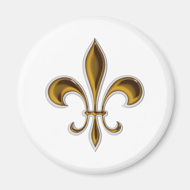 Fleur De Lis Magnet (Framsidan)
