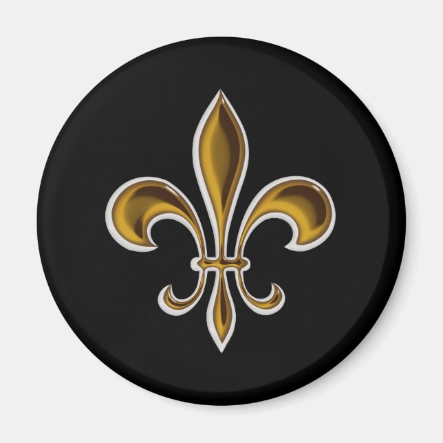 Fleur De Lis Magnet (Framsidan)