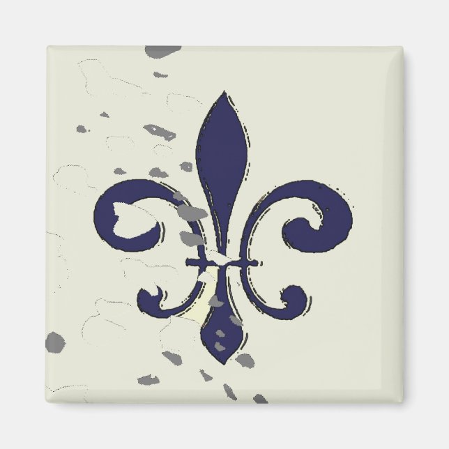 Fleur De Lis Magnet (Framsidan)