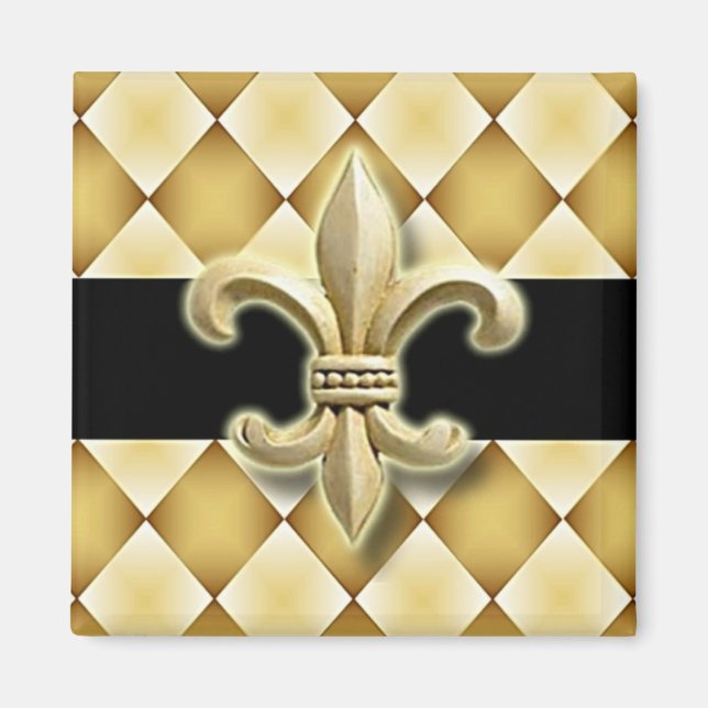 Fleur de Lis magnet (Framsidan)