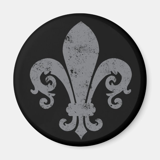 Fleur-de-lis Magnet (Framsidan)