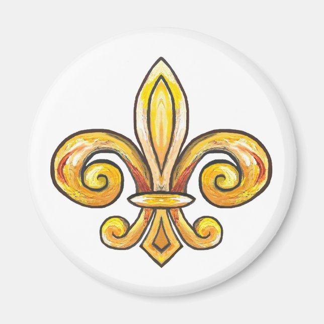 Fleur de Lis Magnet (Framsidan)