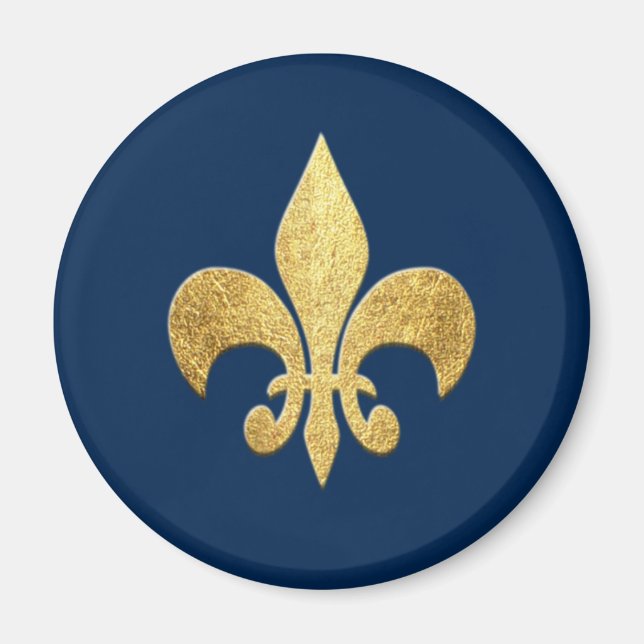 Fleur-de-lis Magnet (Framsidan)