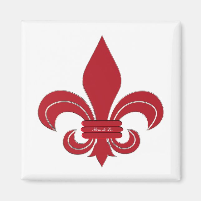 Fleur de Lis Magnet (Framsidan)