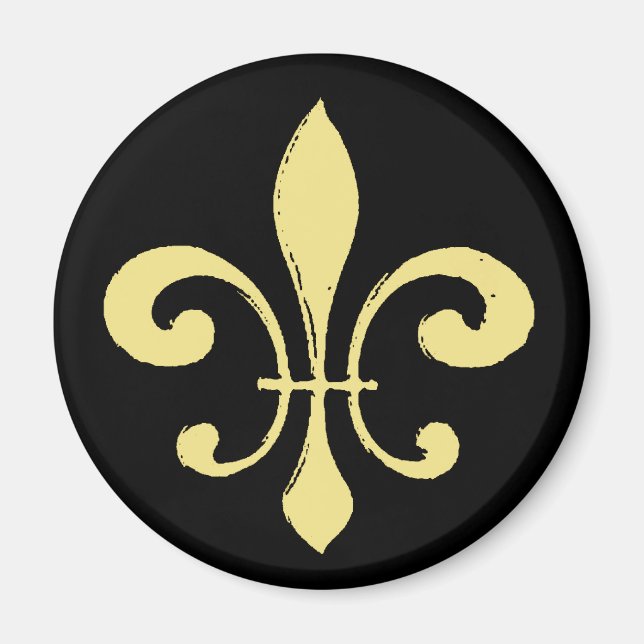 Fleur De Lis Magnet (Framsidan)