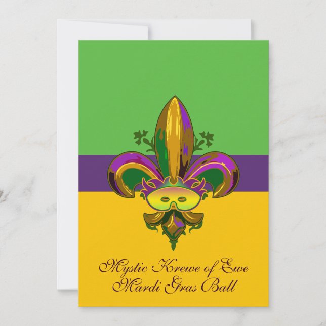 Fleur de lis Mask (Framsida)