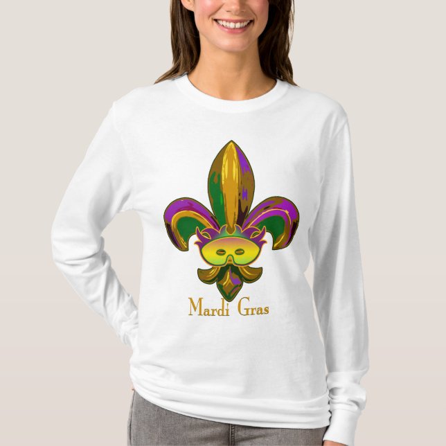 Fleur de lis Maskera Tröja (Framsida)