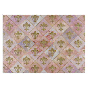 Fleur-de-lis mönster Pastel Quartz
