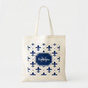 Fleur-de-lis Mönster Tygkasse