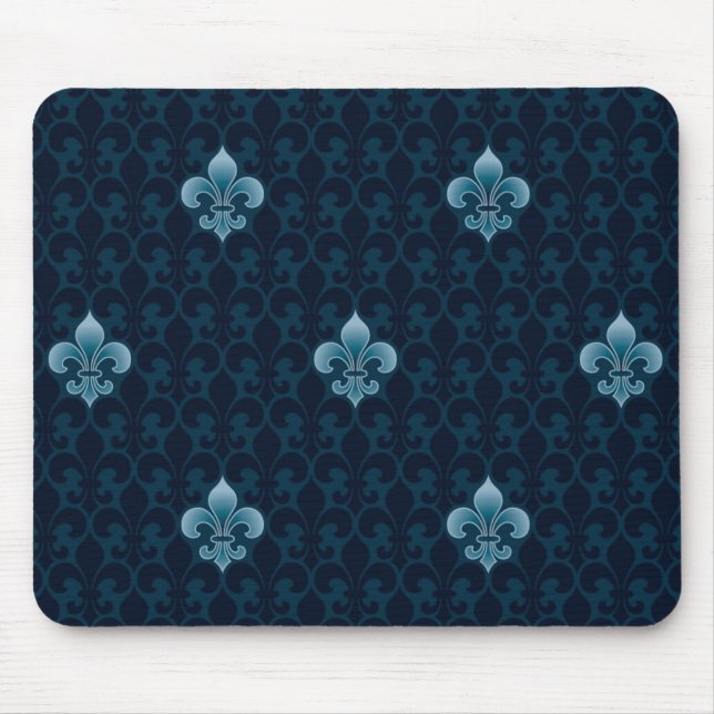 Fleur De Lis Mönstra Musmatta (Framsidan)