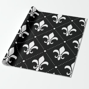 Fleur De Lis Mönstra Presentpapper