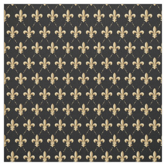 Fleur De Lis Mönstra Tyg