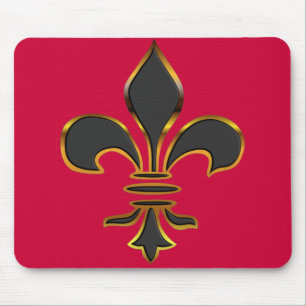 Fleur-de-lis Mousepad Musmatta